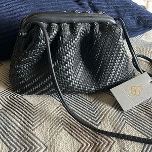 Street Level: woven cross body bag. New with tags